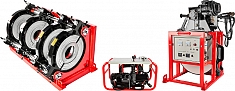 Гидравлические стыковые сварочные аппараты для пнд труб Gas Fusion Red-450 (220 V)