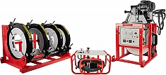 Гидравлический стыковой сварочный аппарат для пэ труб Gas Fusion Red-800