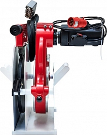 Нагреватель и торцеватель в боксе гидравлического стыкового сварочного аппарата для пнд труб Hamlem AL250