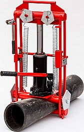 Применение передавливателя гидравлического для полиэтиленовых труб Brexit BrexPress G200, 15 т