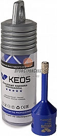 Упаковка коронки алмазной по керамограниту Keos Professional Vacuum Brazed M14 6 мм